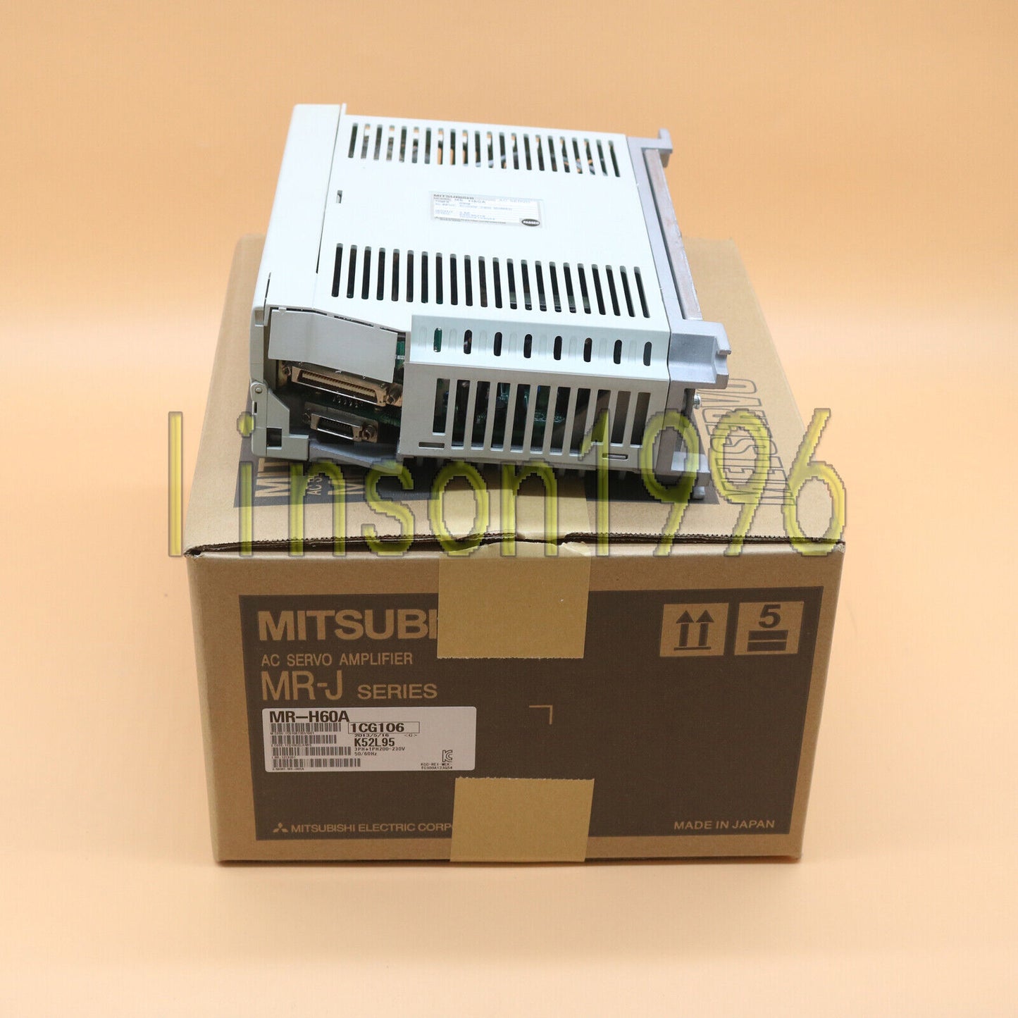 1PC Mitsubishi MR-H60A AC Servo Drive Fast Ship - MITSUBISHI