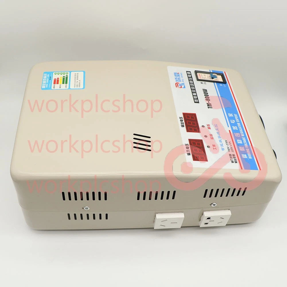 1PC 220V 7KW Automatic Voltage Stabilizer AC regulator Power Supply 120-270V