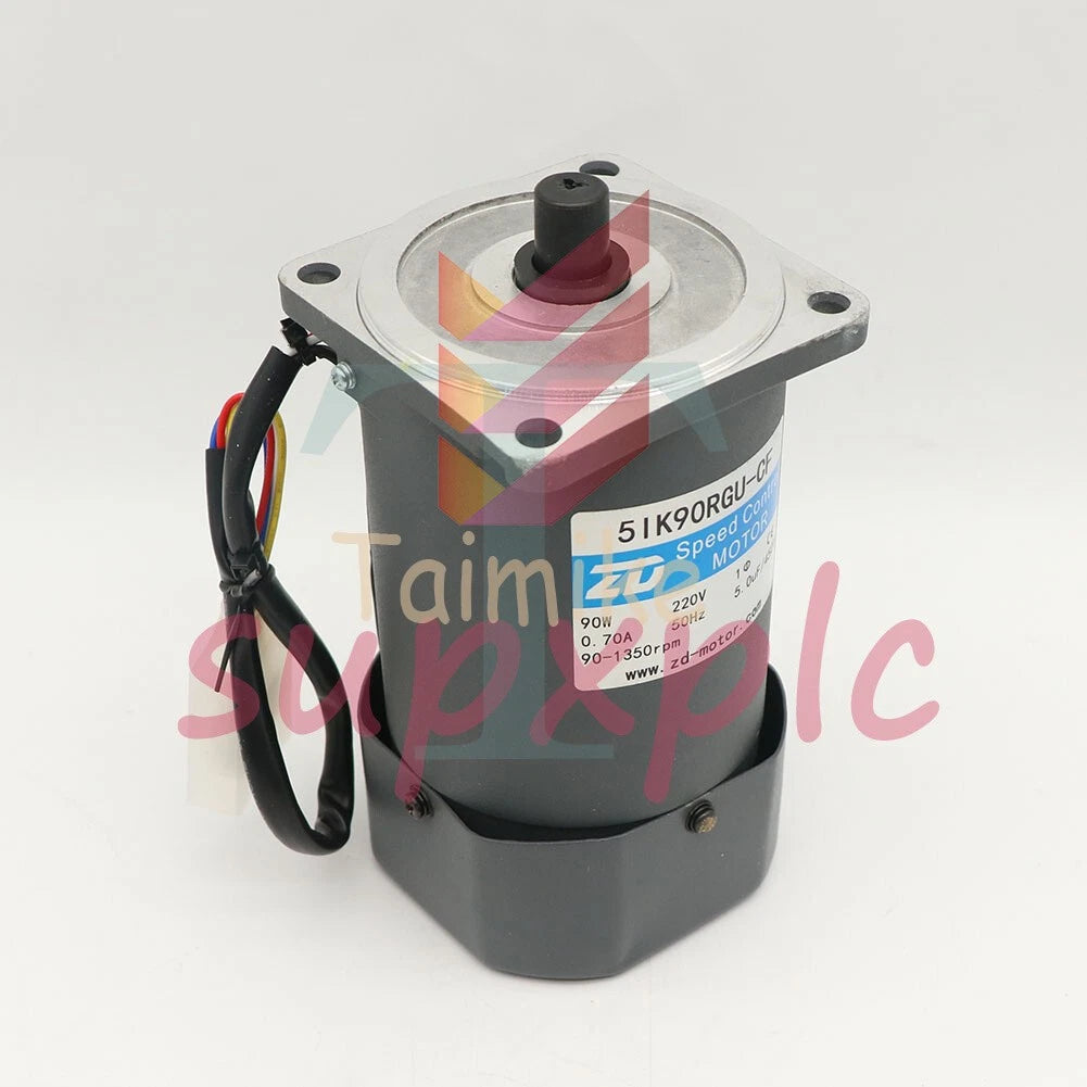 1PCS ZD Speed Control MOTOR 5IK90RGU-CF 90W 220V 0.70A 1250r/min 50Hz