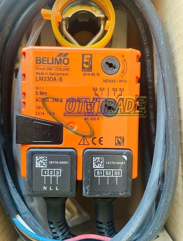 new  One BELIMO Electric Throttle Air Valve Actuator LM230A-S 5NM BELIMO