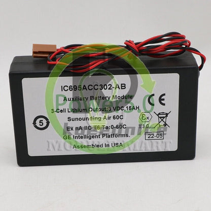1PCS IC695ACC302-AB For GE FANUC Auxiliary Battery Module "In Stock