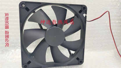 Delta AFB14025SM 14025 DC24V 0.38A 14CM 2-Wire Inverter Ball Mute Cooling Fan