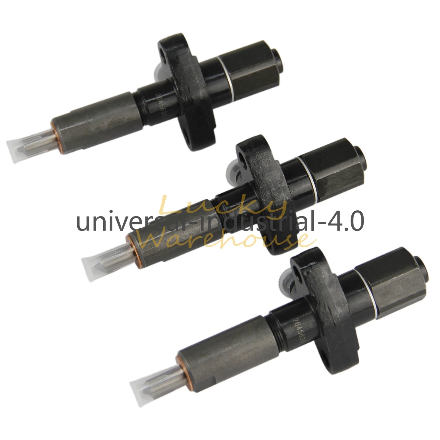 3Pcs Fuel Injecto for 2645630 2645C021 Perkins Engine 3.1524 D3.152 AD3.152