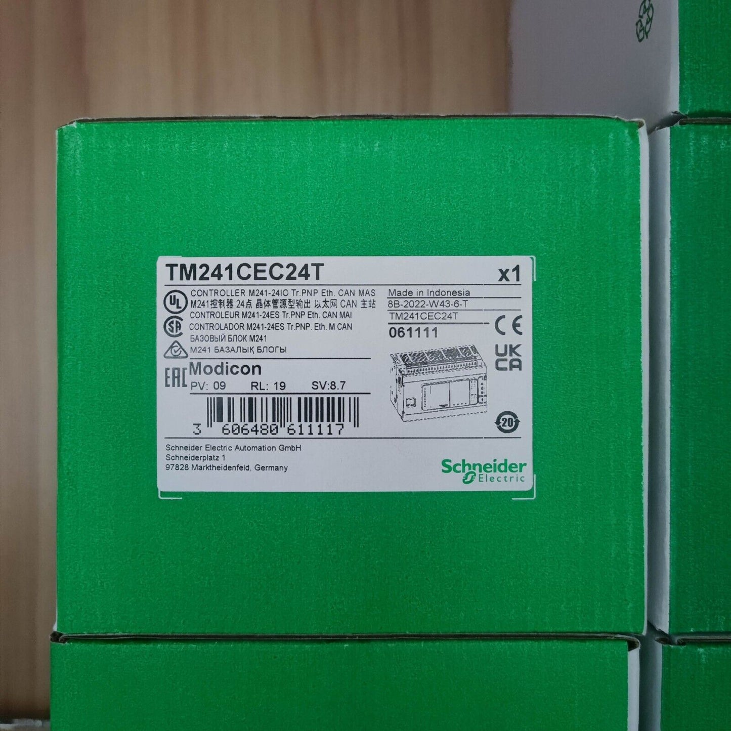 TM241 CEC24T programmable logic controller module - MITSUBISHI ELECTRIC