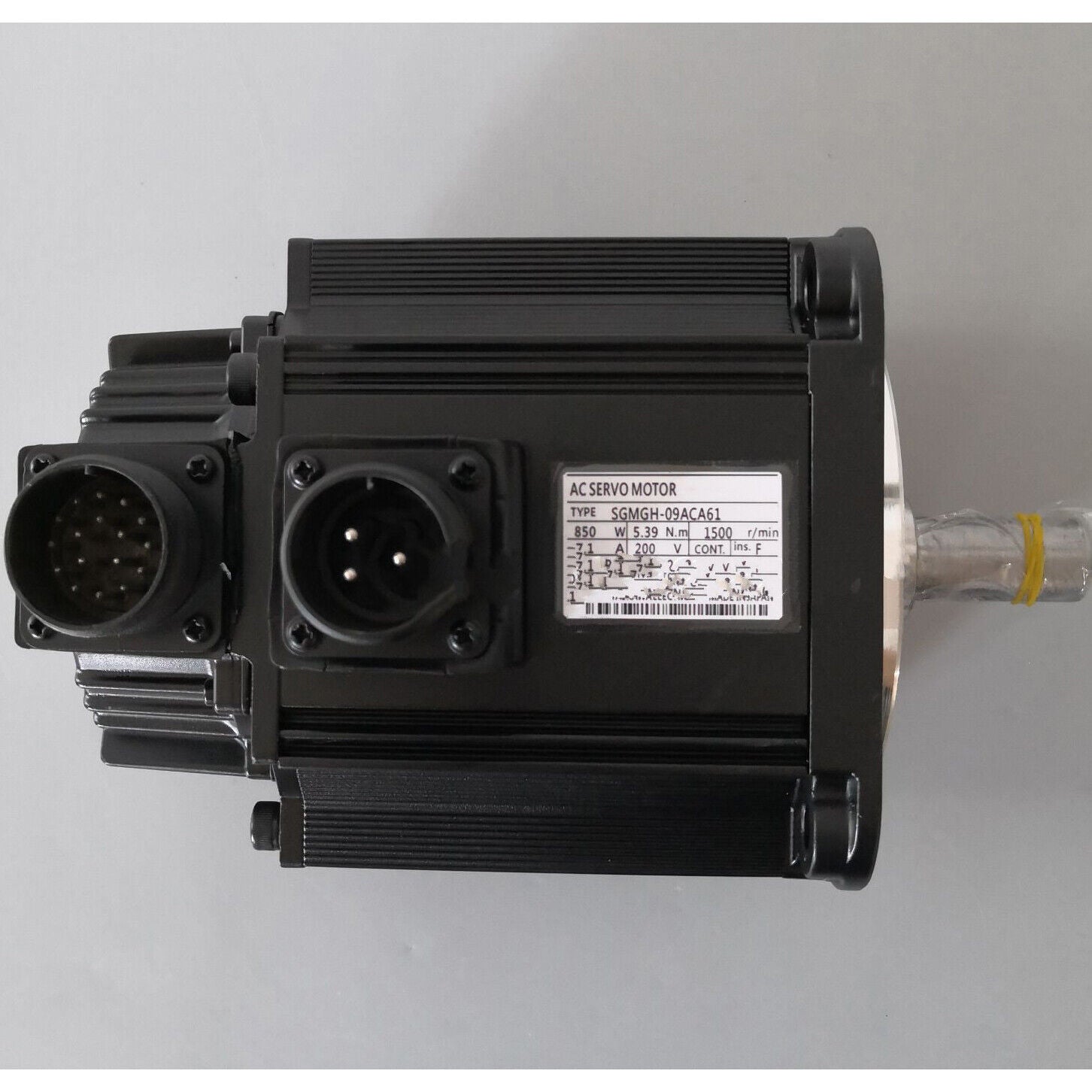 used 1PC for Yaskawa SGMGH-09ACA61 Servo Motor ship - YASKAWA