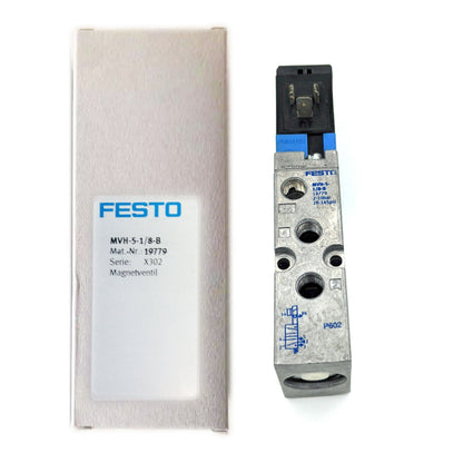 new 1PC FOR FESTO MVH-5-1/8-B 19779 solenoid valve - FESTO