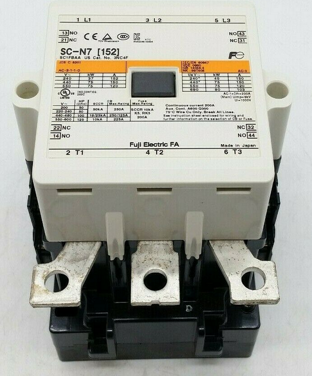 new 1pc Fuji Electric SC-N7 SC1FBAA-222 Magnetic Contactor - FUJI ELECTRIC