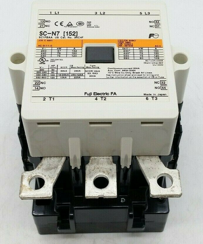 new 1pc Fuji Electric SC-N7 SC1FBAA-222 Magnetic Contactor - FUJI ELECTRIC