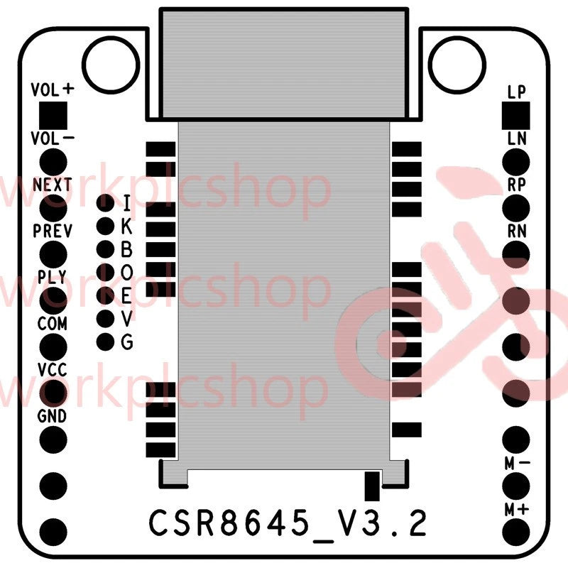 Bluetooth 4.0 CSR8645 Amplifier Board 5W+5W APT-X Stereo Receiver Amp Module