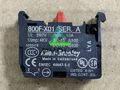 4Pcs 800F-X01 SER.A 800F Reset Switch 10A～