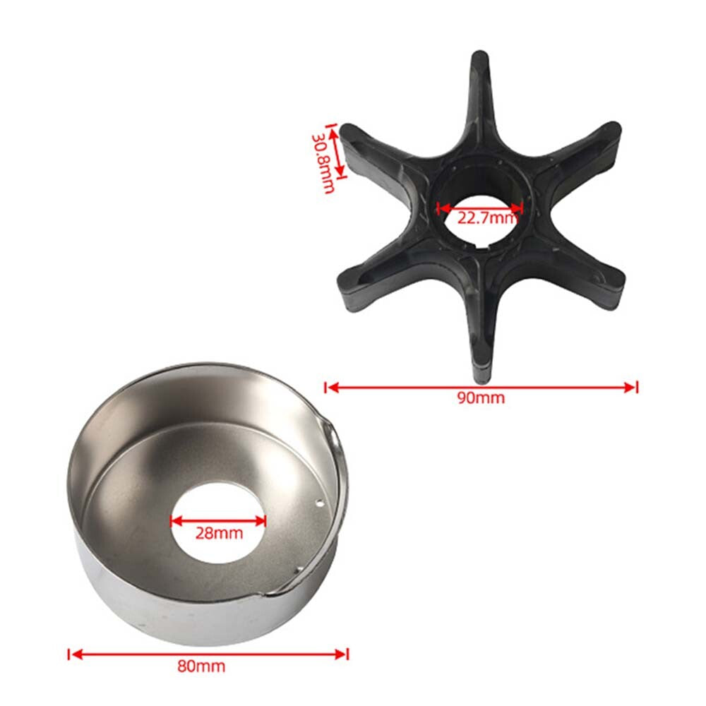 For Yamaha F75-F130 Water Pump Impeller Repair Kit 68V-W0078-00-00