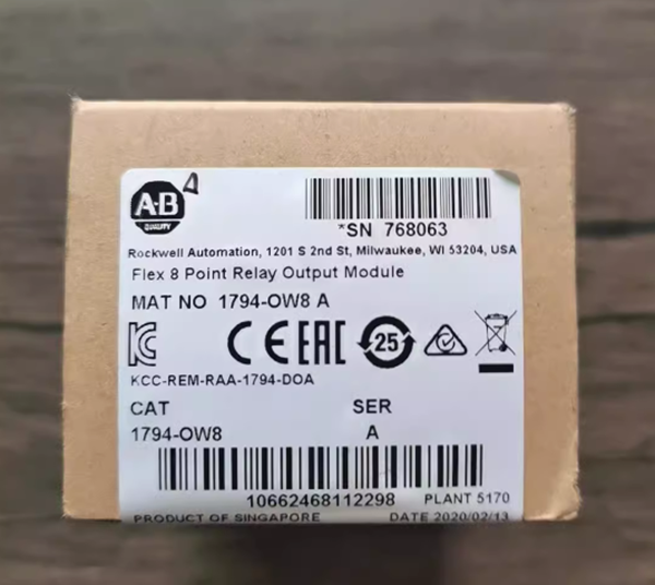 New In Box 1794-OW8 Flex 8 Point Relay Output Module - FLEX