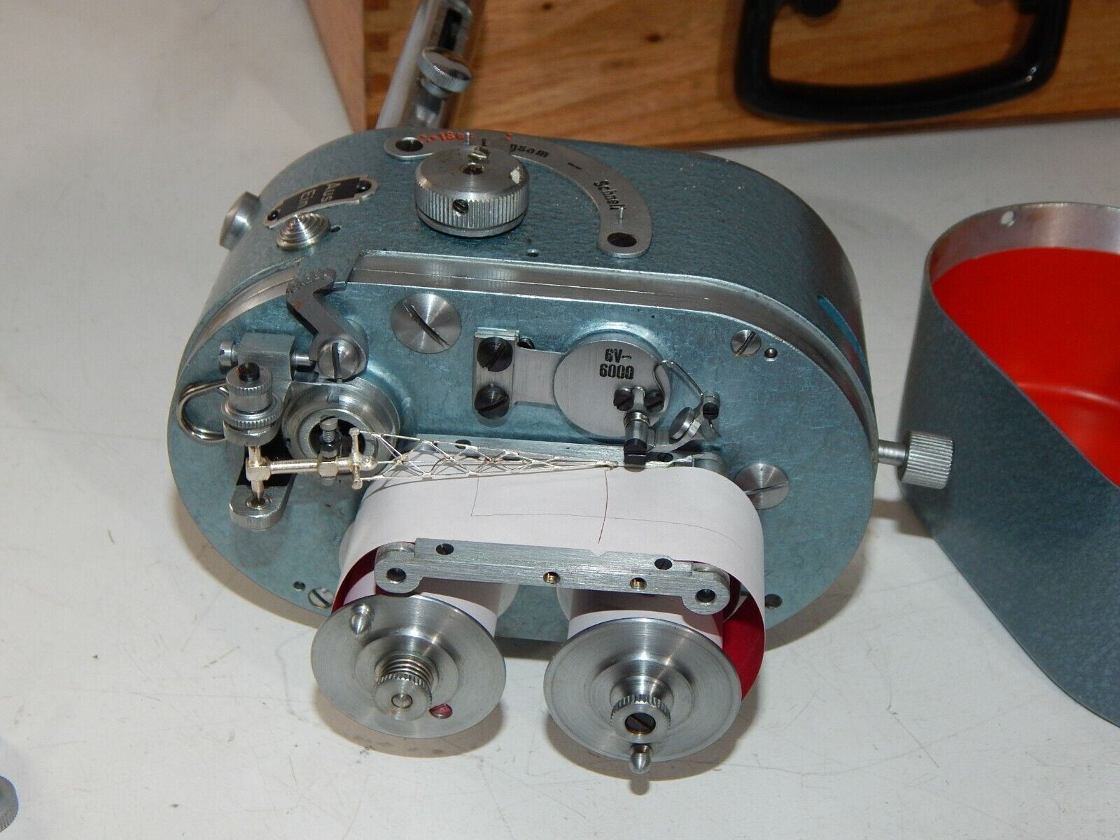 Used Tastograph Measuring Device Metallwerker KG Meerane Vibration Meter - METALLWERKER KG MEERANE
