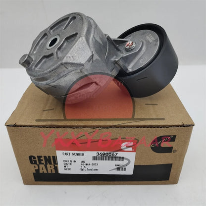 3690067 Belt Tensioner Pulley 2891940 3104149 Fits For Cummins ISX Engine