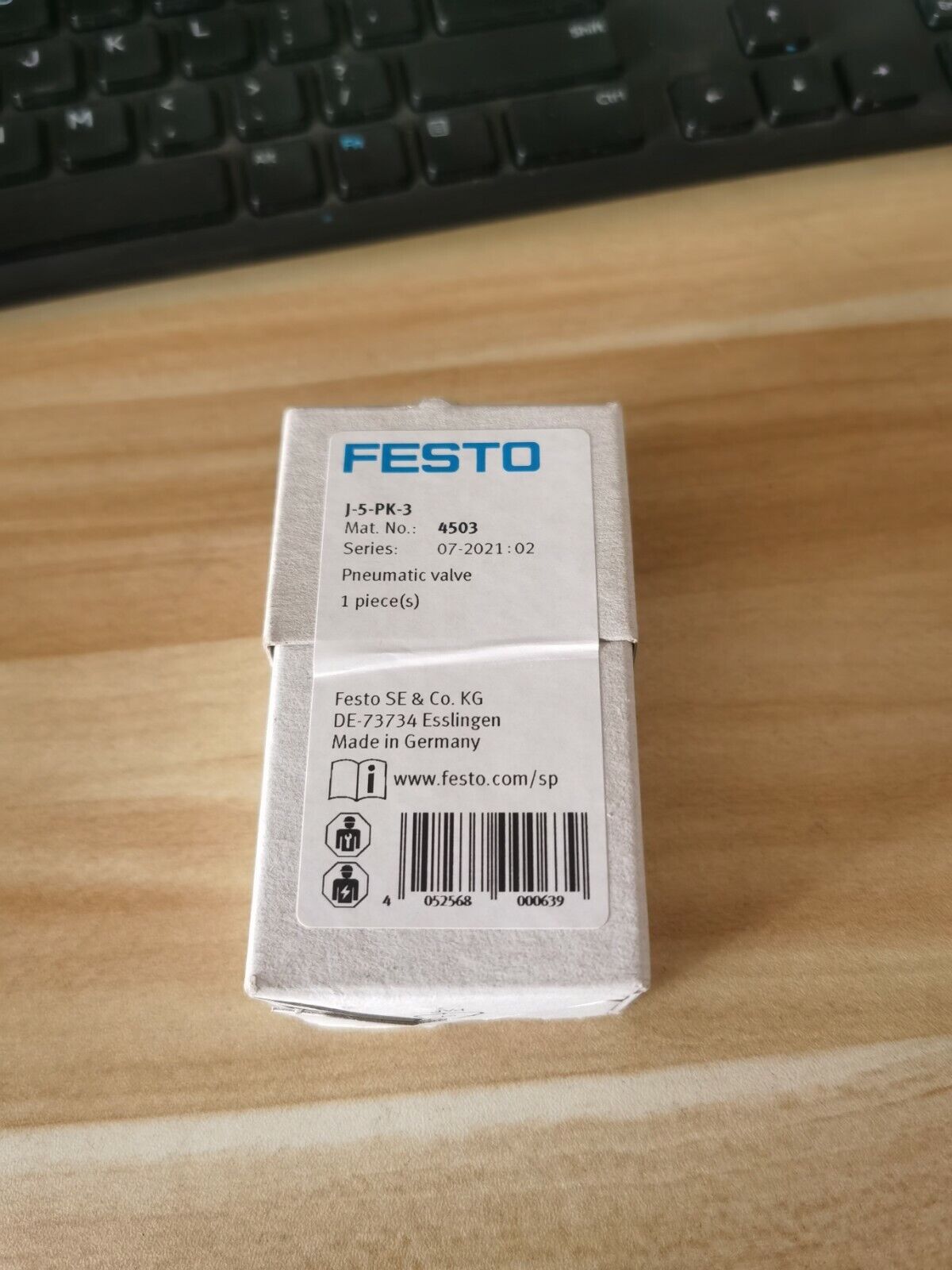 new 1PC Festo J-5-PK-3 4503 Solenoid Valve *TT - FESTO