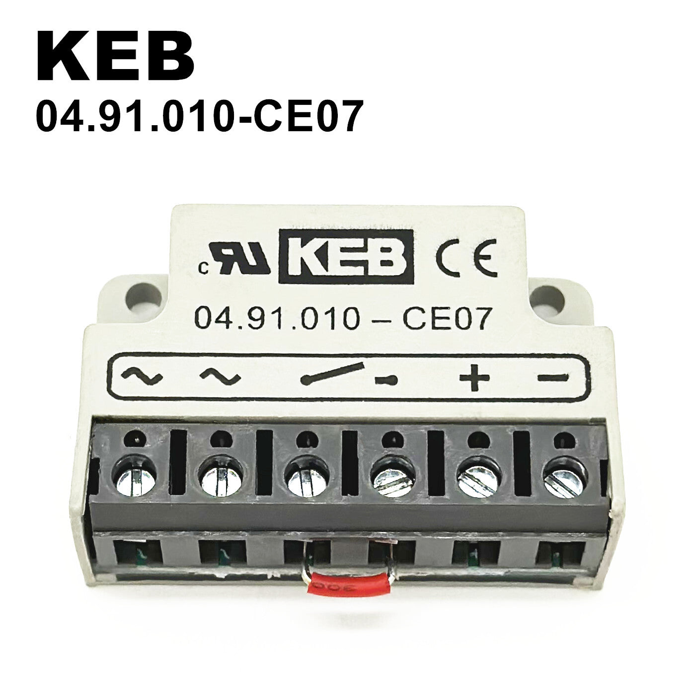 new KEB 04.91.010-CE07 Uin 500VAC 1,0A 0,45*Uin 50/60Hz Half-wave rectifier module