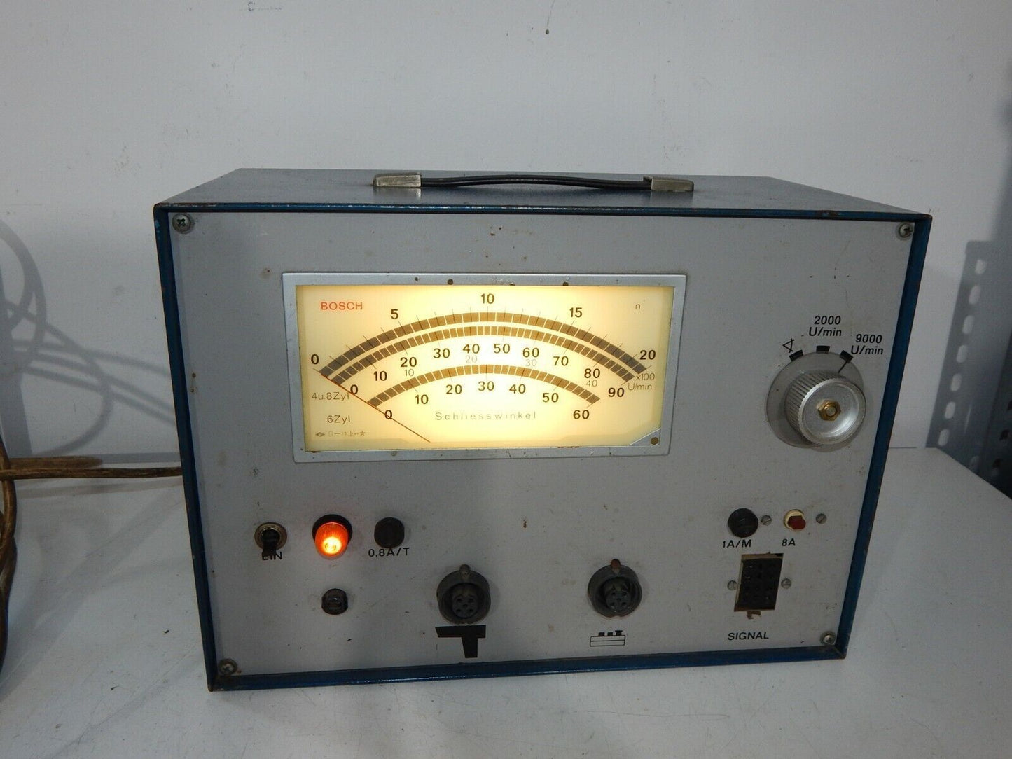 BOSCH Dwell Angle Measuring Device Motor Tester EFAW - Used - BOSCH