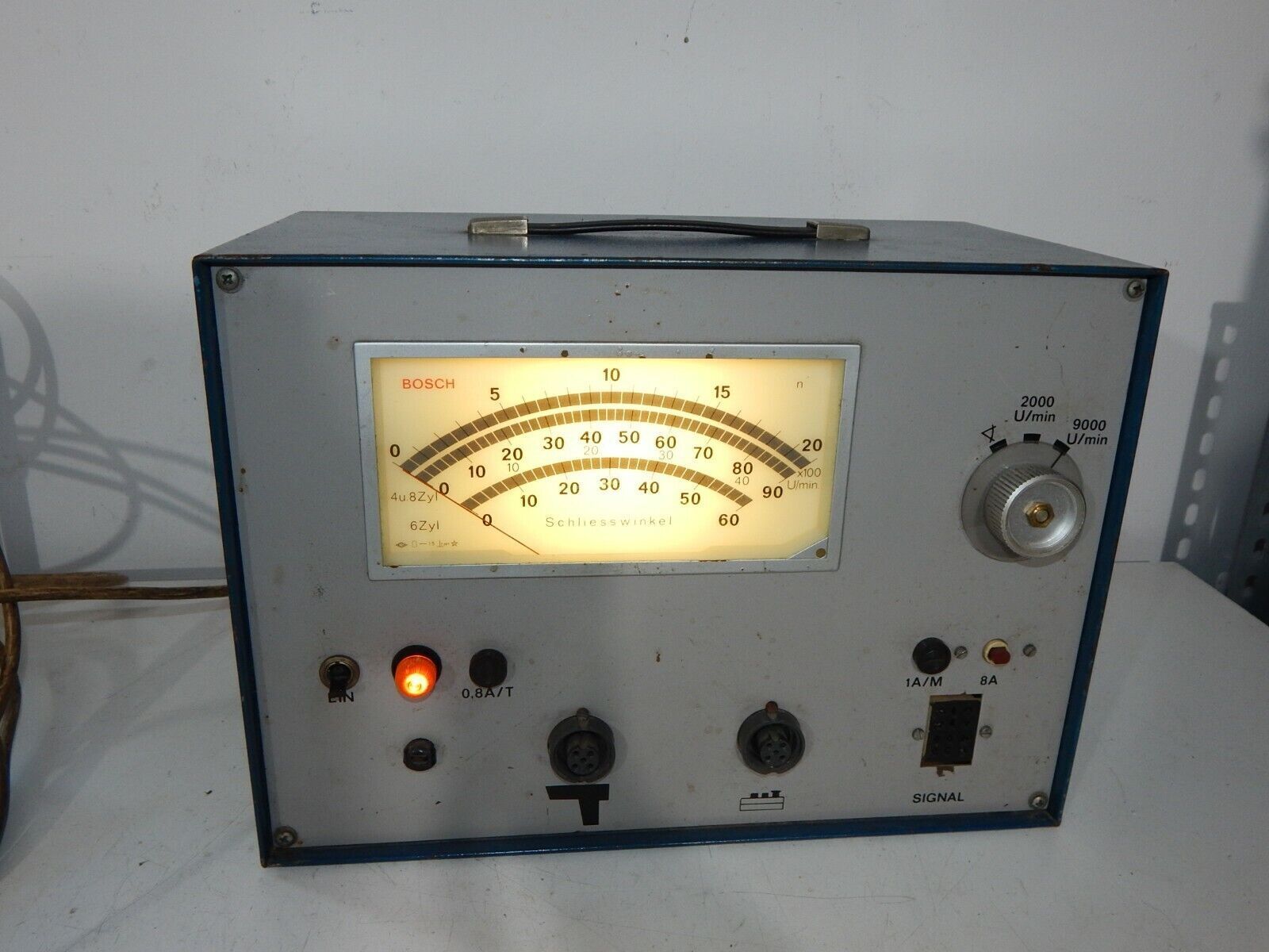 BOSCH Dwell Angle Measuring Device Motor Tester EFAW - Used - BOSCH