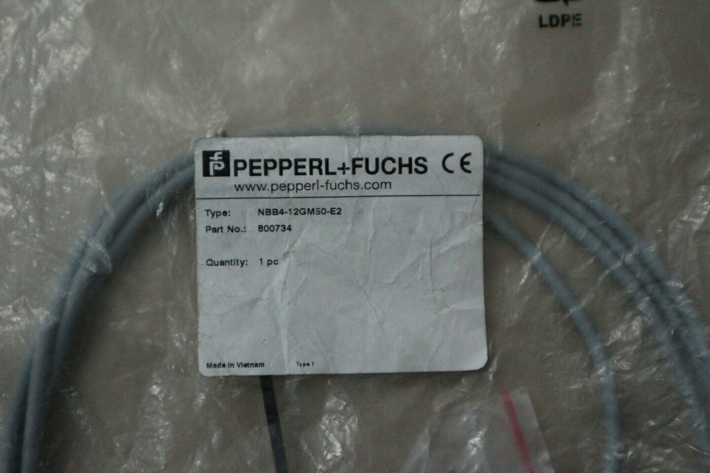 PepperL+Fuchs Proximity Switch NBB4-12GM50-E2 Fast Ship - PEPPERL+FUCHS