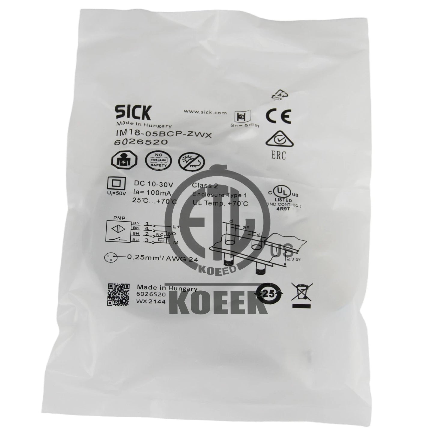 SICK IM18-05BCP-ZWX Proximity Sensor #ko