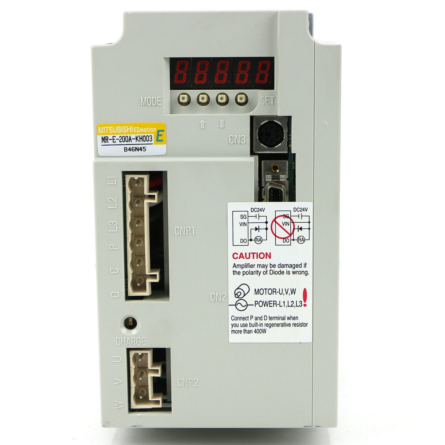 MITSUBISHI MR-E-200A-KH003 AC Servo Amplifier Drive 3-PH Controller - MITSUBISHI