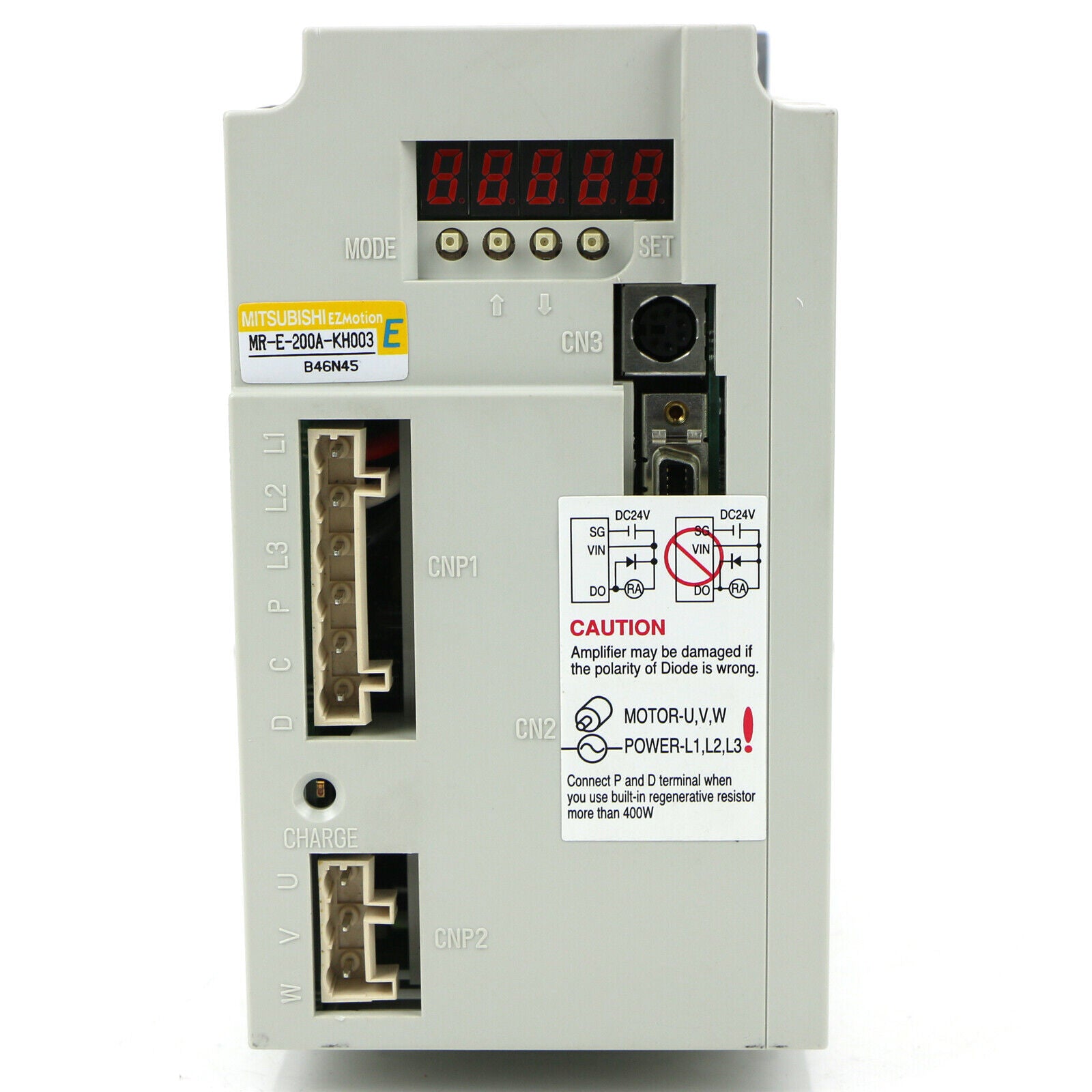 MITSUBISHI MR-E-200A-KH003 AC Servo Amplifier Drive 3-PH Controller - MITSUBISHI