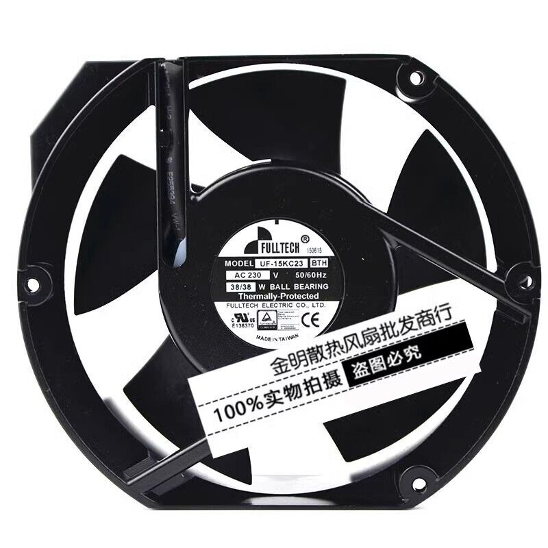 new FULLTECH UF-15KC23 BTH AC230V 38W 17251 Axial Cooling Fan