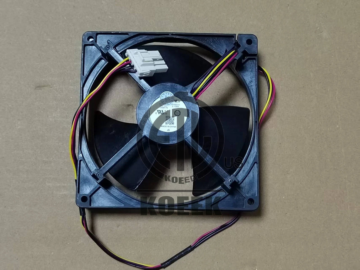 1PC NIDEC U12E12MS1M3-52Z20 Cooling Fan Super Silent 12V 0.136A