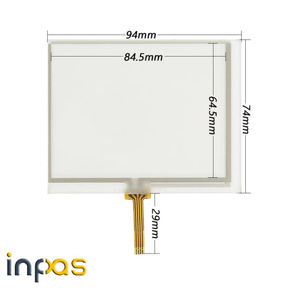 For A1016C-32 S130521-5080 LIEBHERR Touch screen glass panel