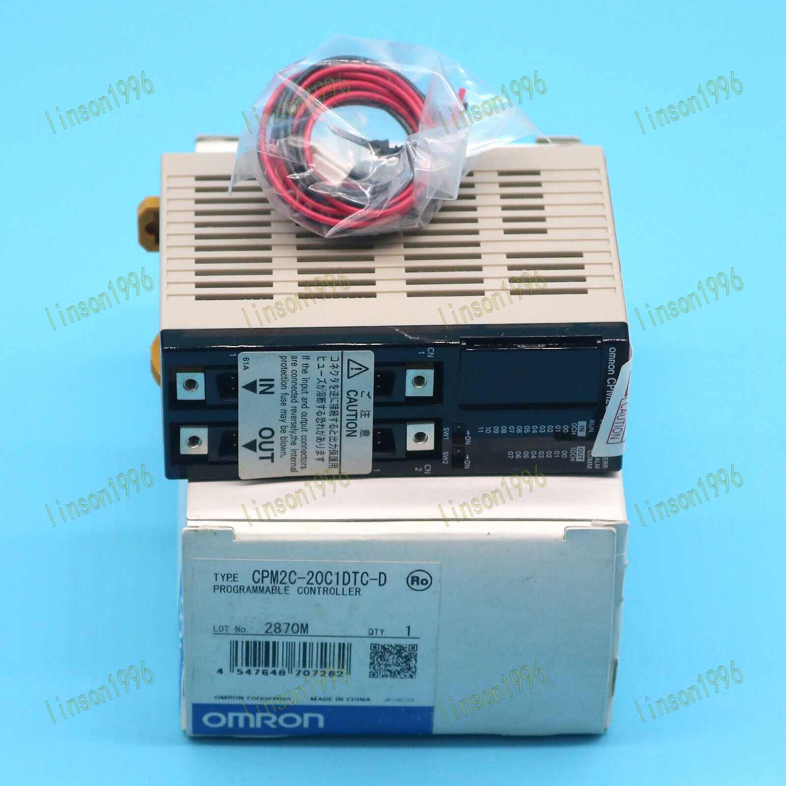 1PCS Omron CPM2C-20C1DTC-D Programmable Controller Fast - OMRON
