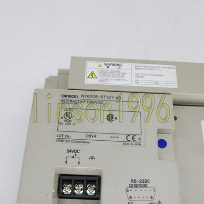 Omron NT600S-ST121-V3 HMI Operator Interface Touchscreen - OMRON