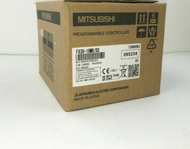 1PCS Mitsubishi PLC FX3U-16MR/DS FX3U-16MR-DS In Box - Free Shipping *TT