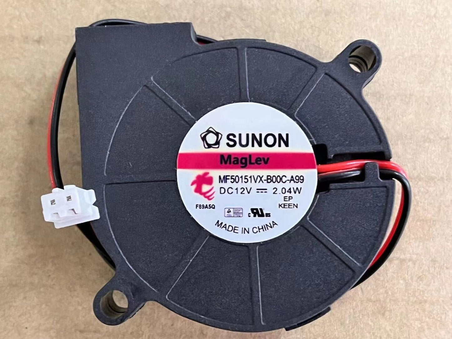 new 1pcs SUNON MF50151VX-B00C-A99 12V 2.04W 5015 Fan 2pin