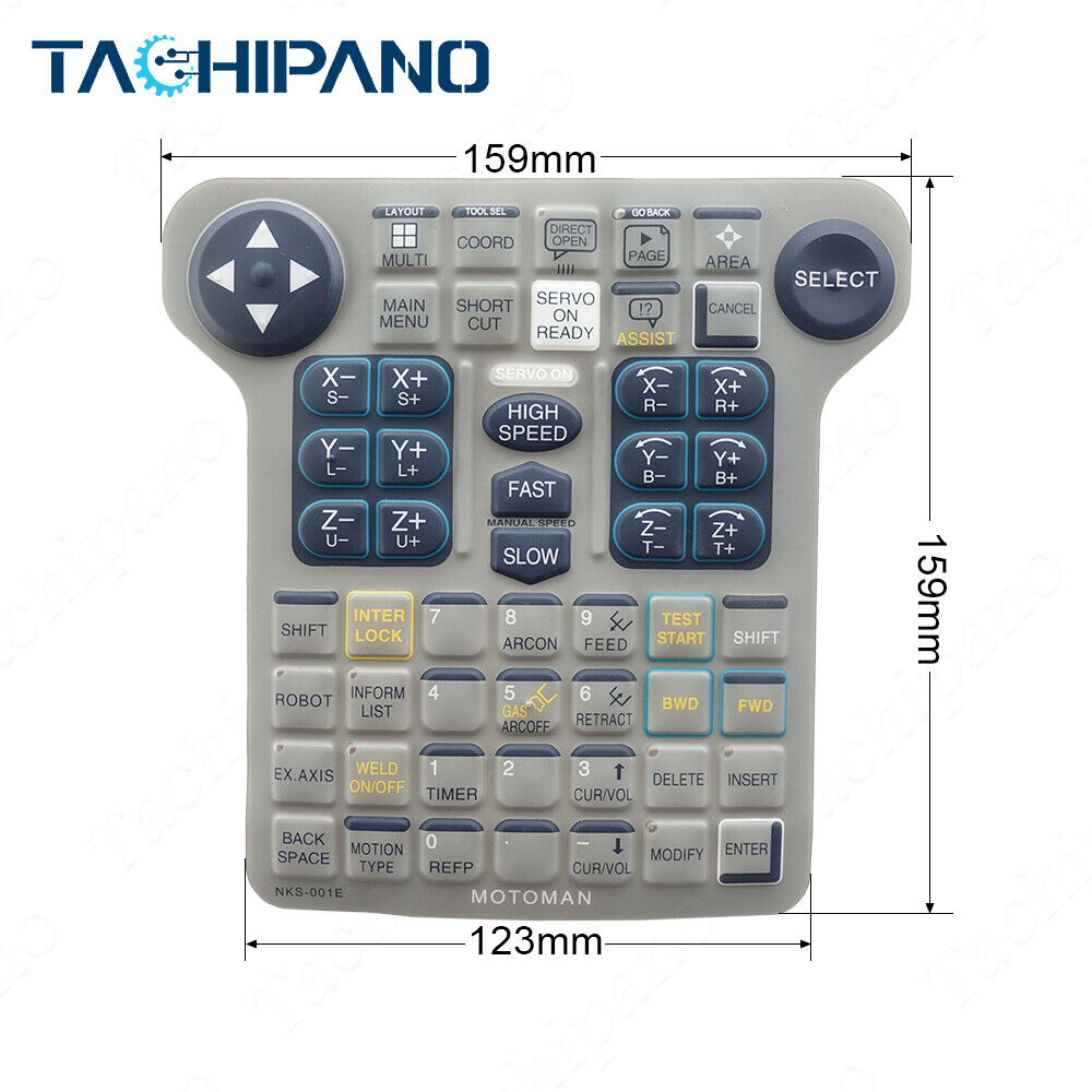 new Plastic Case for Yaskawa NX100 JZRCR-NPP01-1 with Touch Screen & Film & LCD - YASKAWA