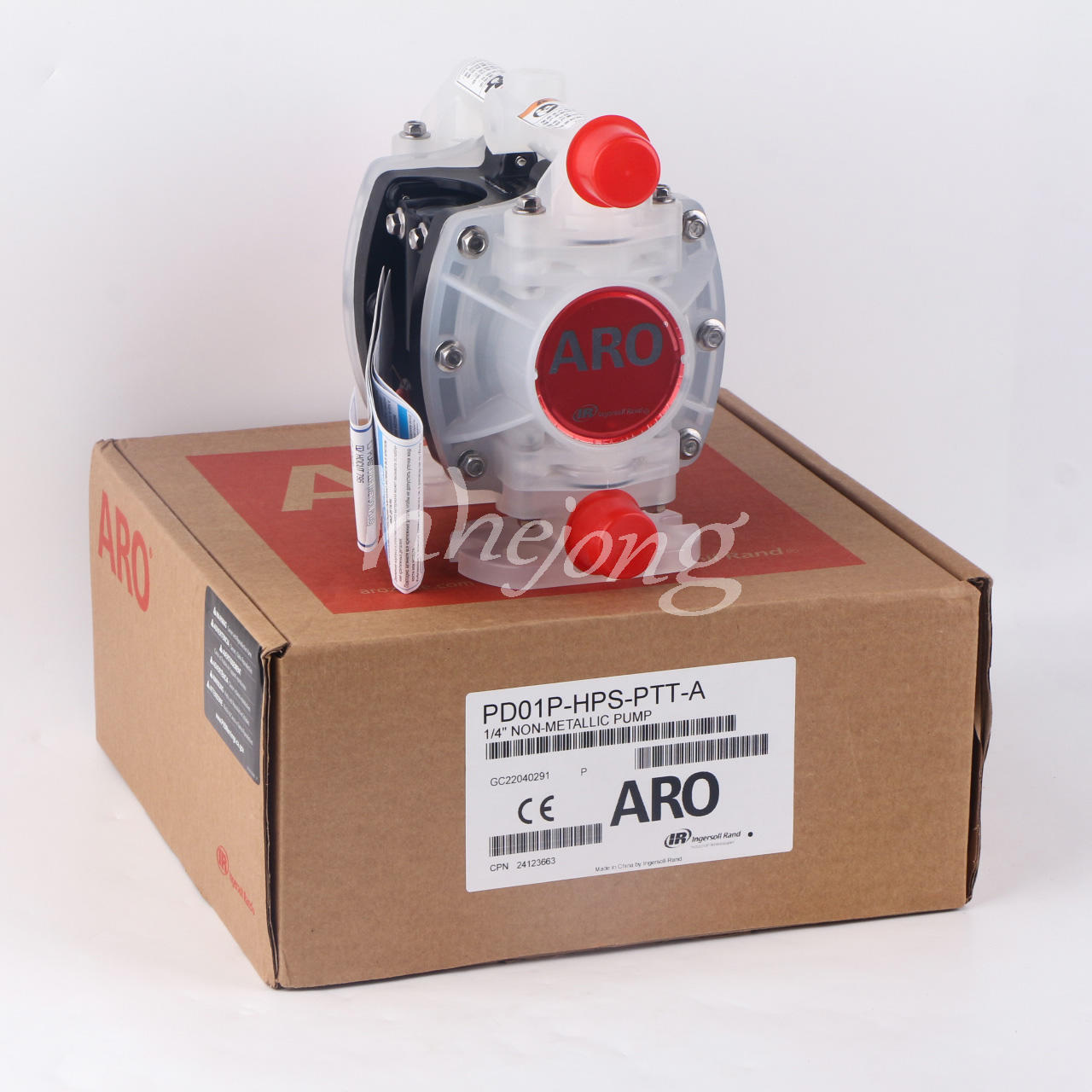 new 1PCS ARO INCH DOUBLE DIAPHRAGM PUMP PD01P-HPS-PTT-A - ARO INCH