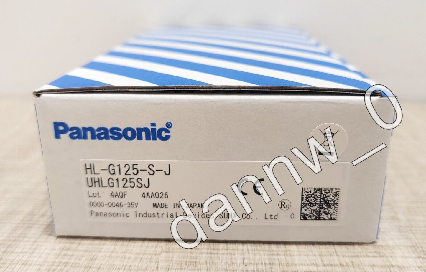 Panasonic Laser Displacement Sensor HL-G125-S-J - PANASONIC