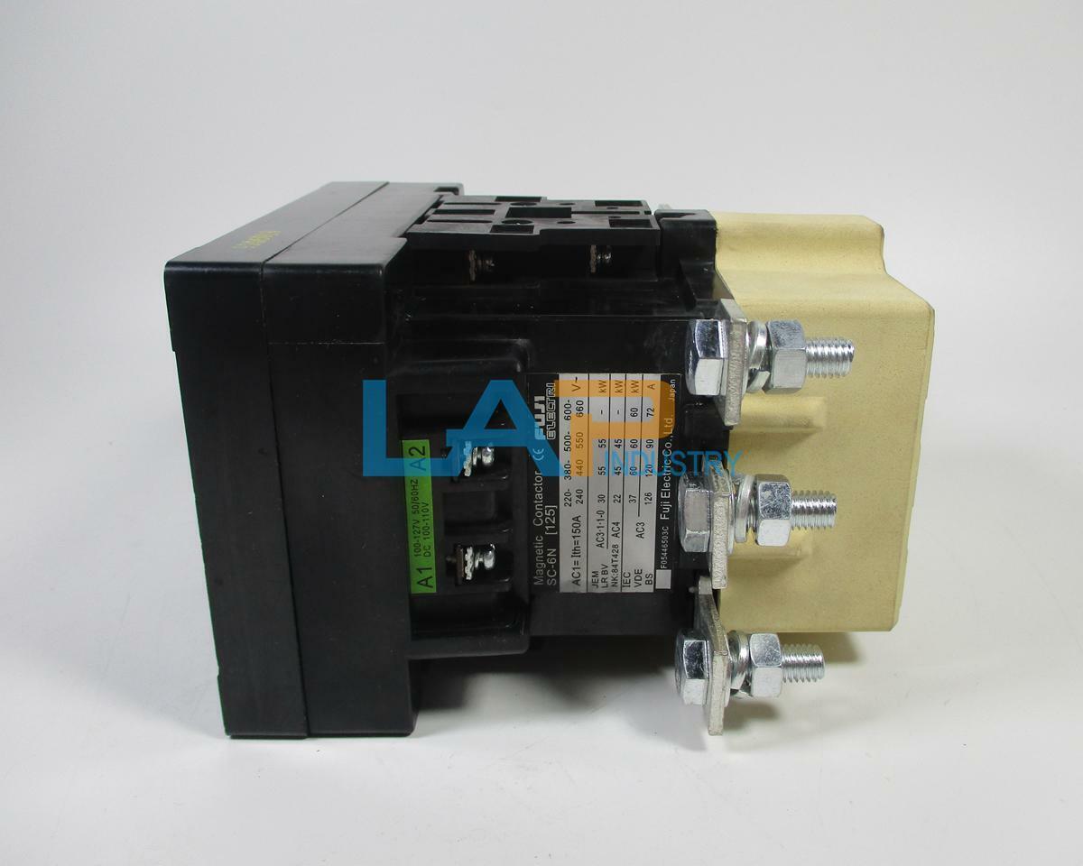 new 1PCS  For Fuji AC Contactor SC-6N DC100-110V AC100-127V 2a2b(2NO2NC) 50/60Hz