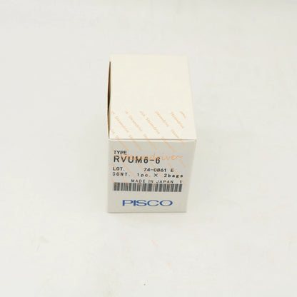 PISCO RVUM6-6 2PCS/Box