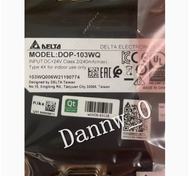 new Delta DOP-103WQ HMI Touch Screen Operation Panel - DELTA