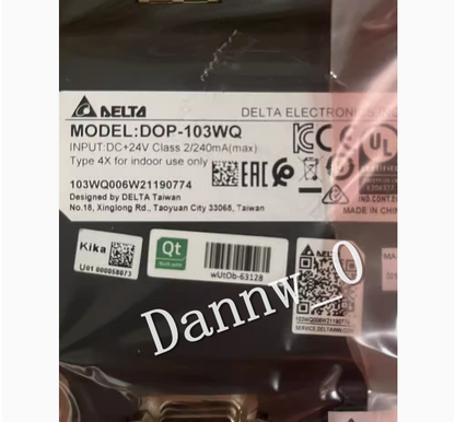 new Delta DOP-103WQ HMI Touch Screen Operation Panel - DELTA