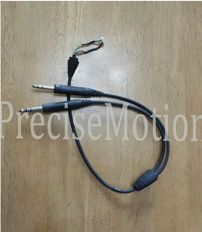 for Bose A20 Ation Headset Stereo Double Dual Plug Adapter Cable
