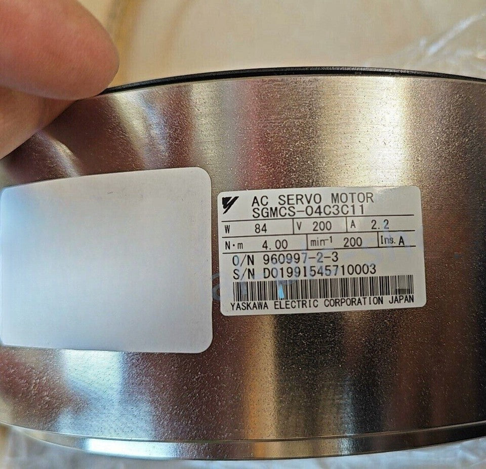 YASKAWA SGMCS-04C3C11 Servo Motor ping One