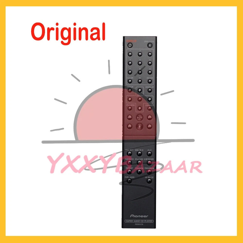PWW1179 Remote Control For Pioneer SUPER AUDIO CD PLAYER PWW1179 CD Player AV ~