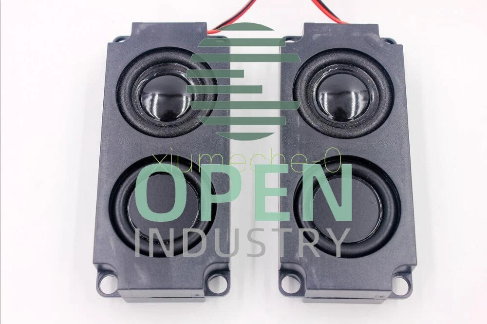 2pcs 5W 8ohm Full Range Speaker Dual Vibration membrane Audio loudspeaker