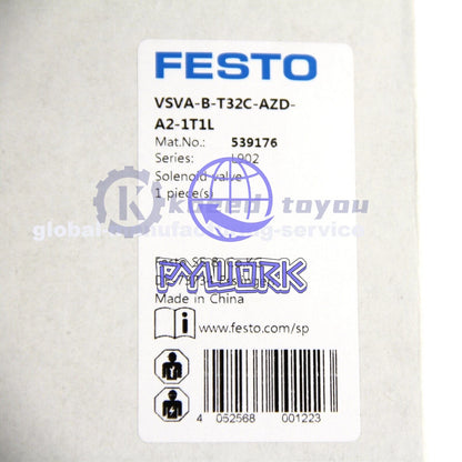 1Pcs FESTO VSVA-B-T32C-AZD-A2-1T1L 539176 Solenoid Valve