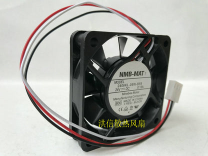 NMB-MAT 2406KL-05W-B59 24V 0.13A 60mm 6015 Inverter cooling fan 3pin