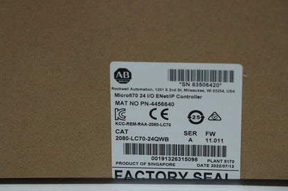 2080 LC70 24QWB Allen-Bradley Ship - ALLEN-BRADLEY