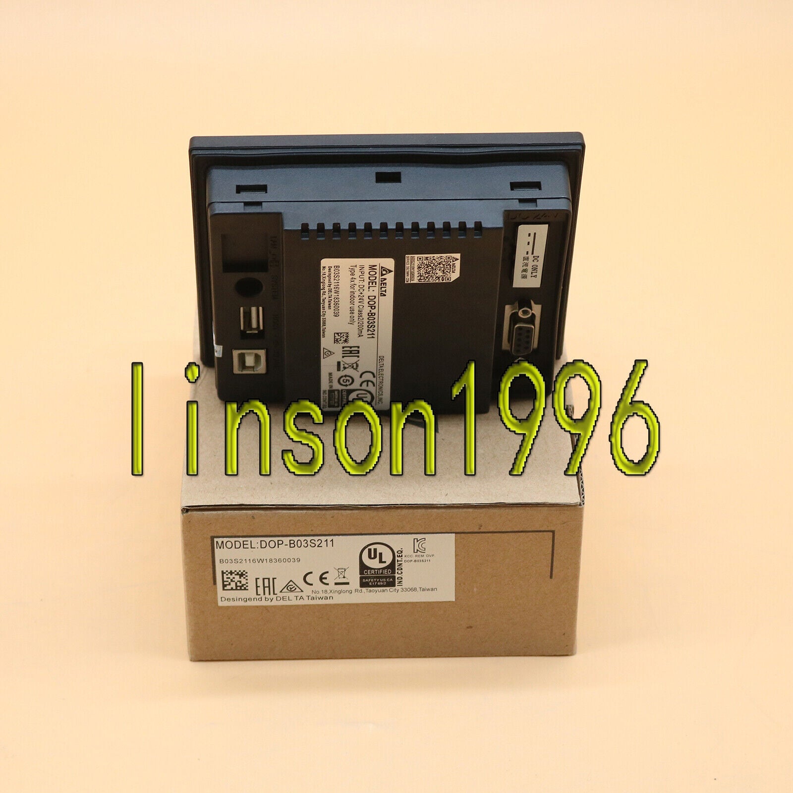 Delta HMI Touch Screen 4.3-inch DOP-B03S211 1-year warranty - DELTA