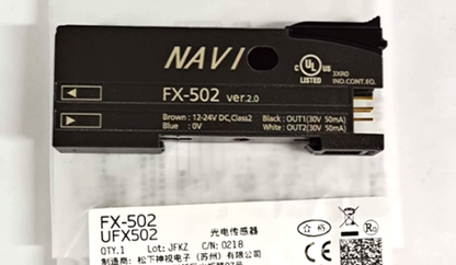 Panasonic FX-502 Fiber Optic Amplifier - High Performance Amplifier for Fiber Optic Applications - PANASONIC