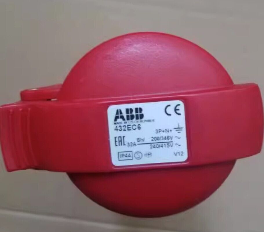ABB Industrial Plug Socket 432EC6 32A 346-415V - ABB